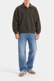 BASIC POLO SWEARTSHIRT