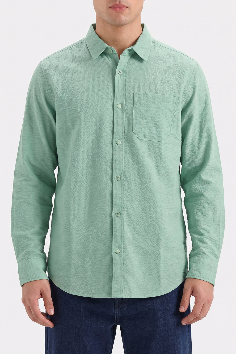 TEXTURED SHIRT