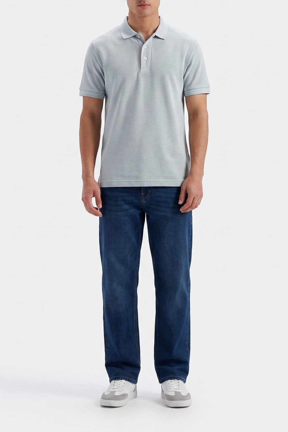 TEXTURED POLO