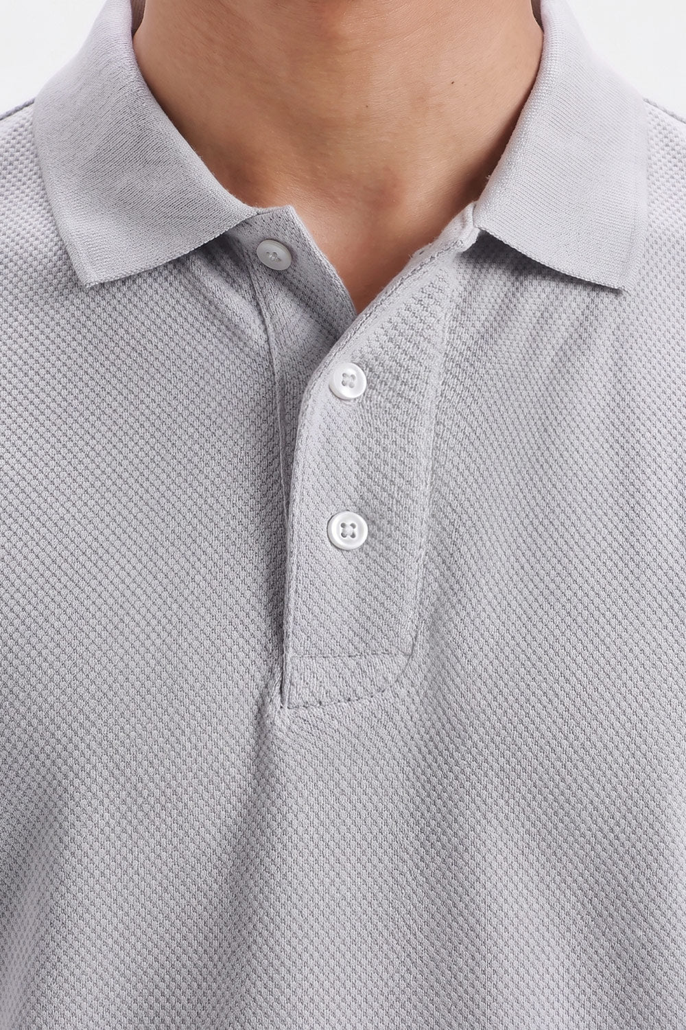 TEXTURED POLO