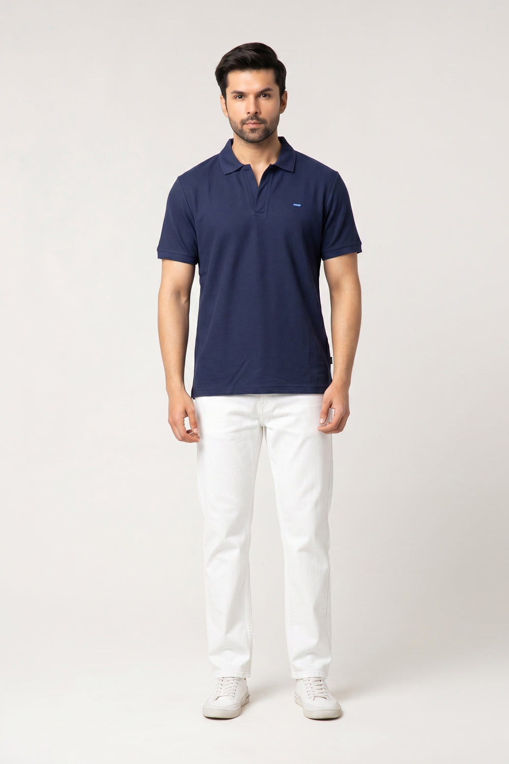 JOHNNY COLLAR TEXTURED POLO
