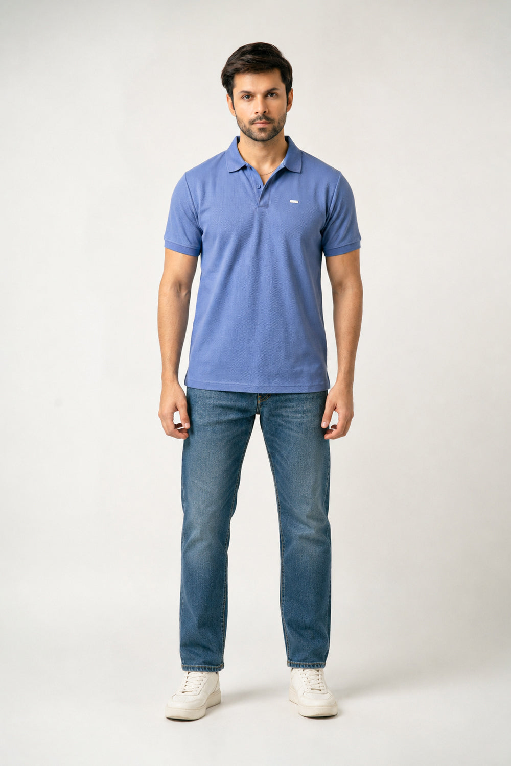 JOHNNY COLLAR TEXTURED POLO