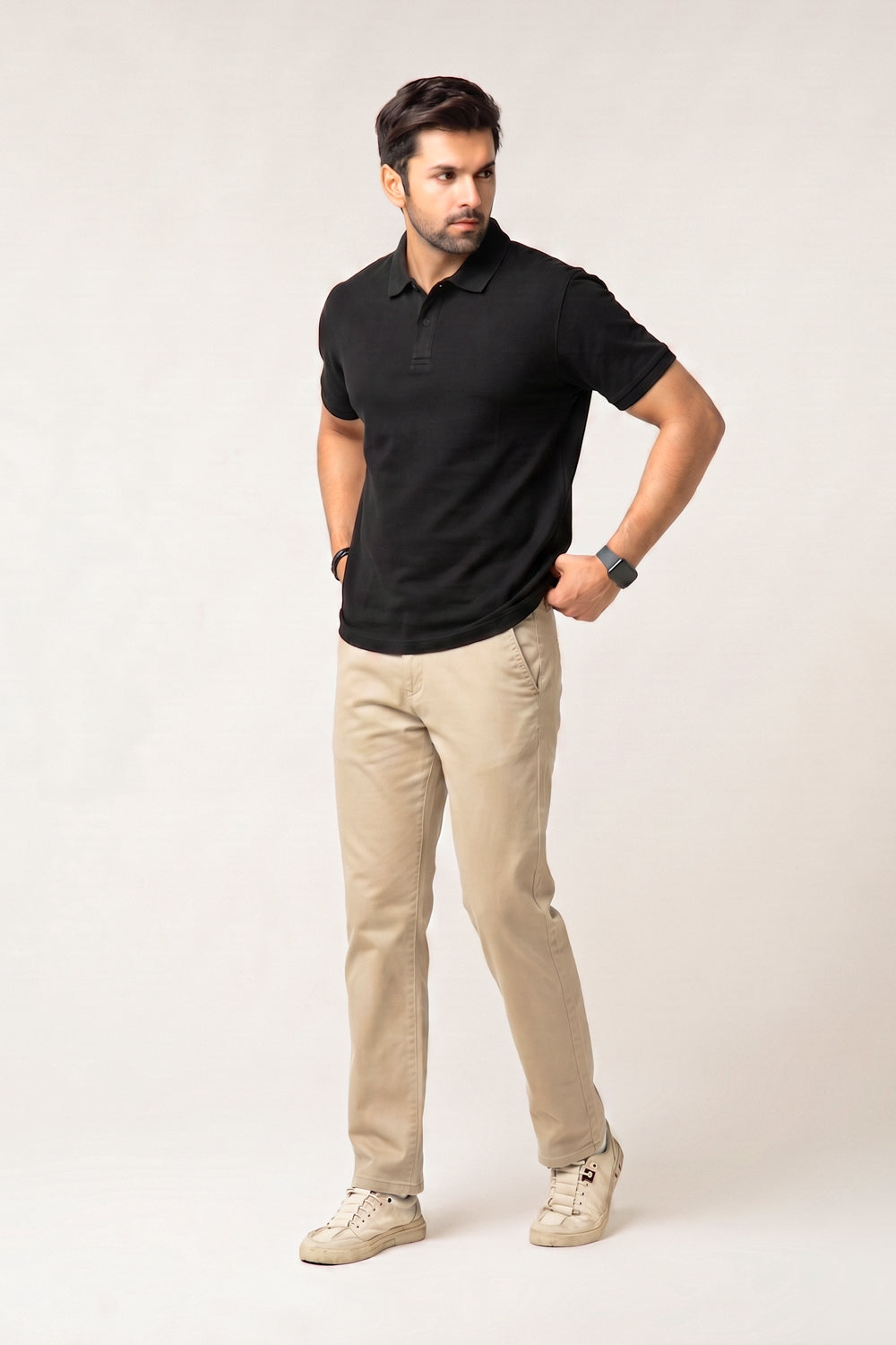 TEXTURED POLO