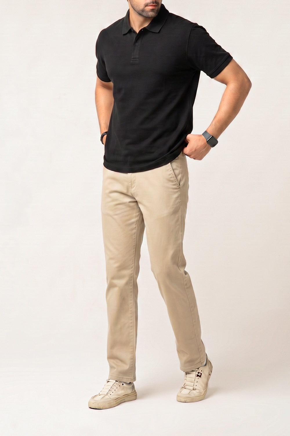 TEXTURED POLO