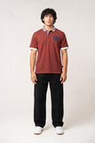 Contrast Collar Polo