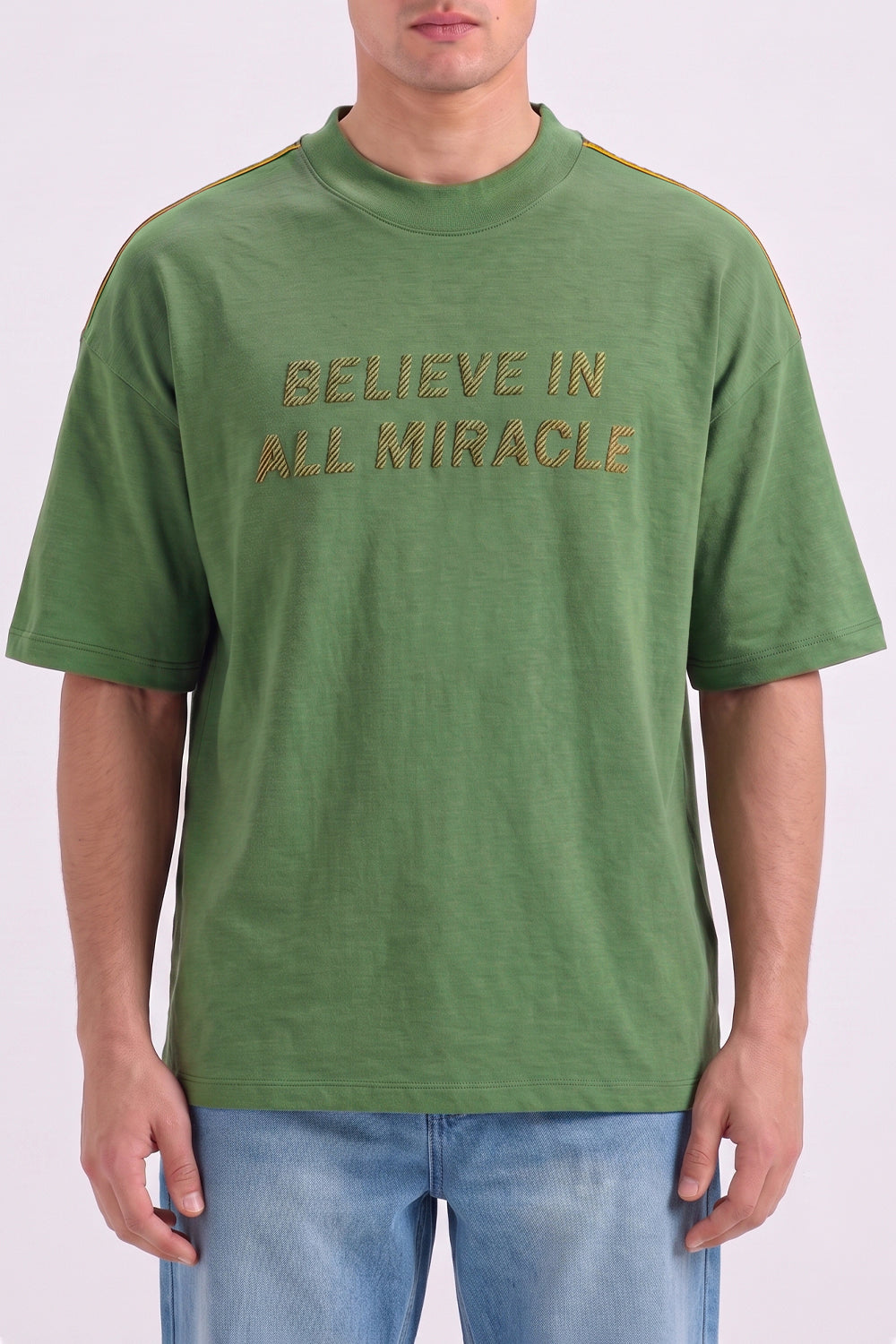 Interlock Knit Graphic T-Shirt