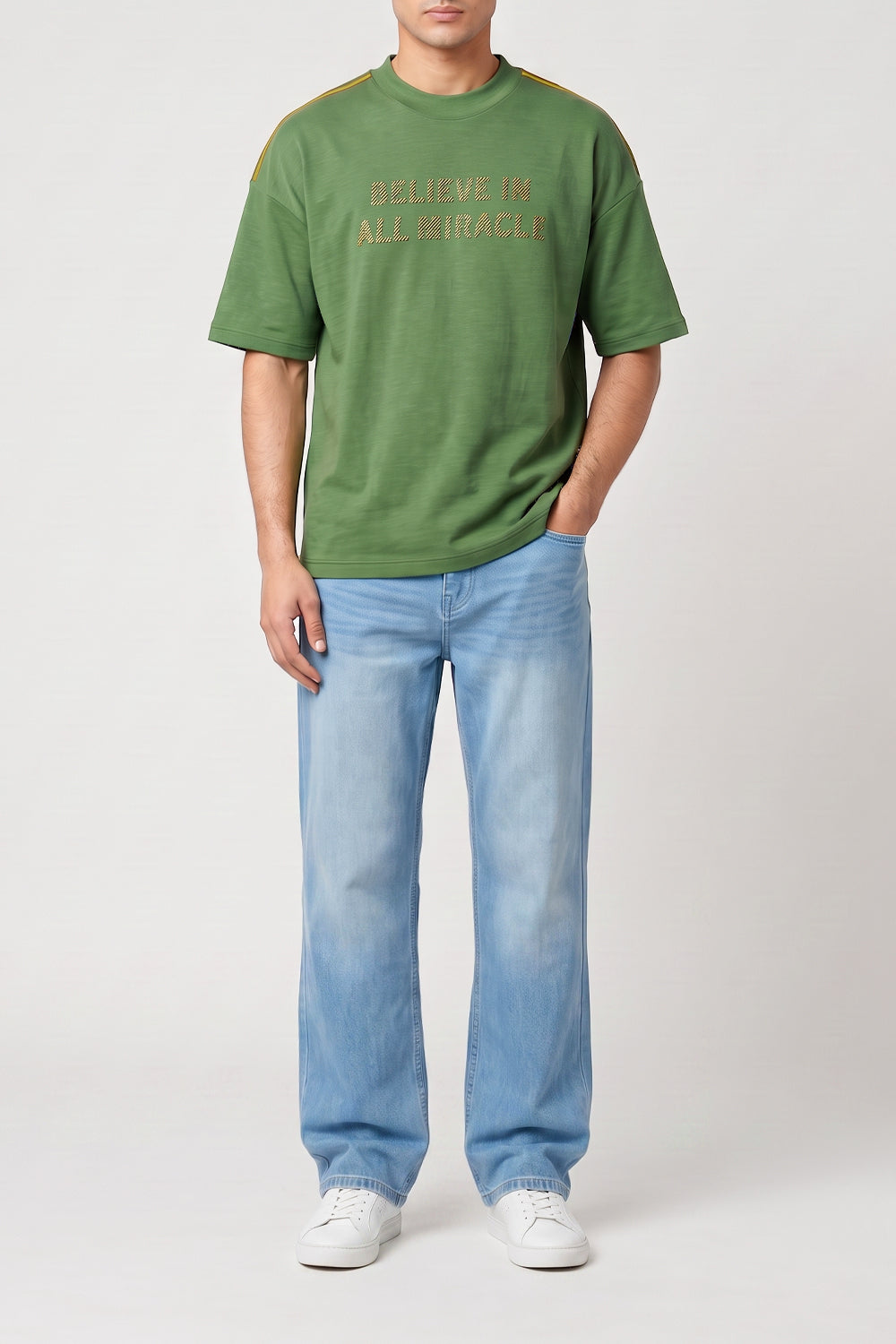 Interlock Knit Graphic T-Shirt