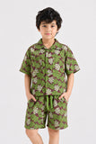 Boys' Tropical Monstera Co-ord Set
