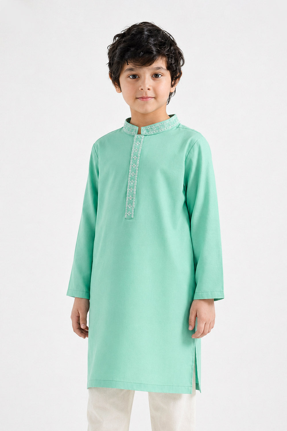 Boys' Embroidered Festive Kurta
