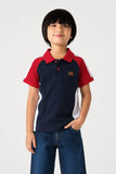 Boy's Sporty Color-Block Polo