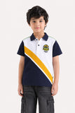 Boys' Color-Block Racing Polo