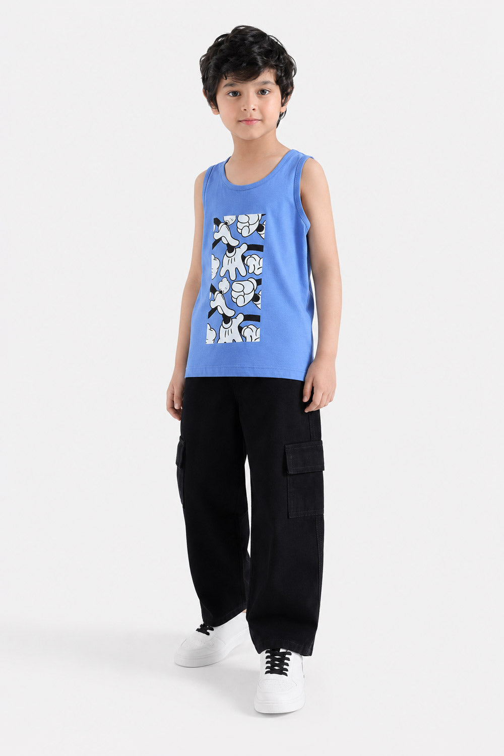 Boys' Mickey Mouse Glove Graphic Tank Top