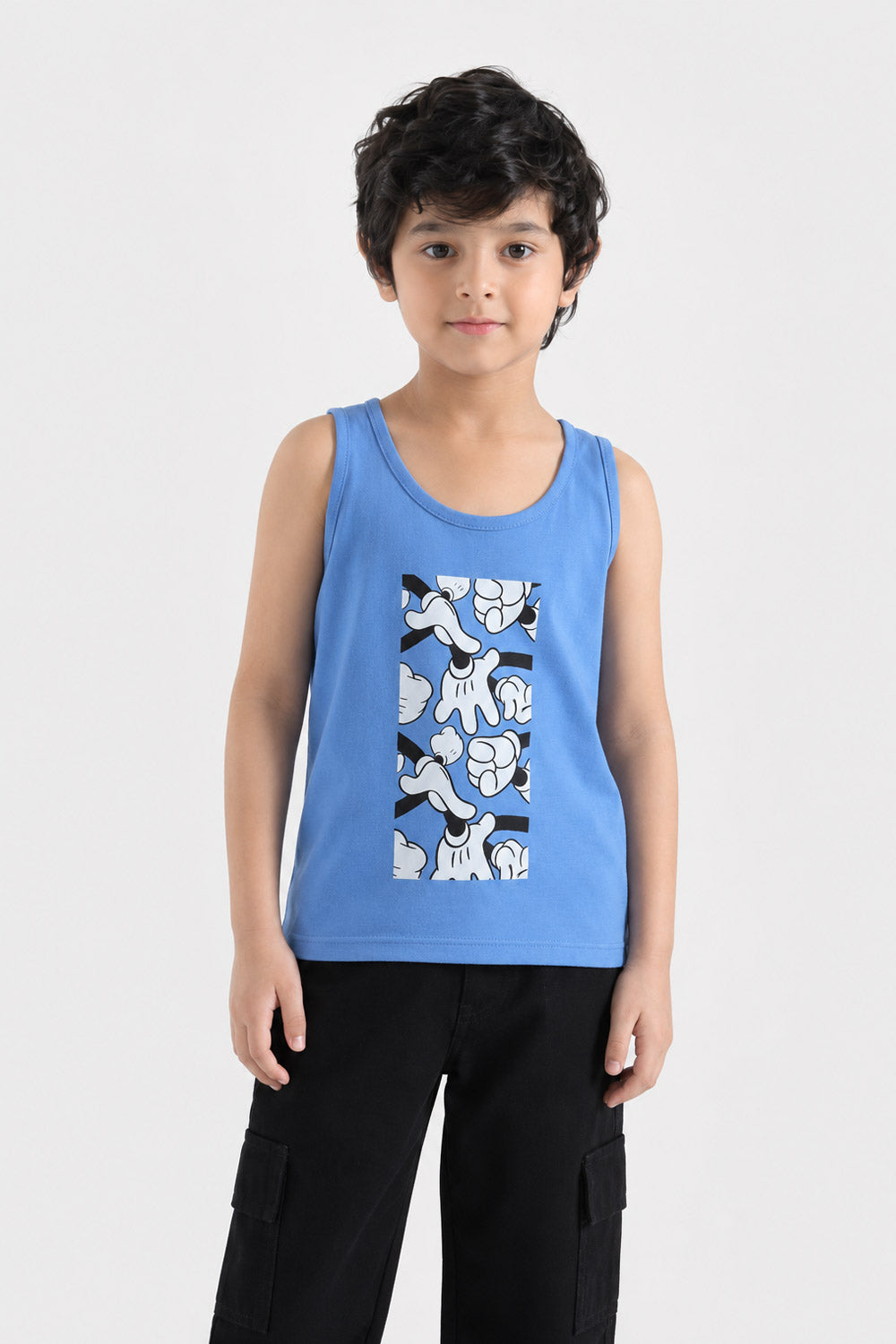 Boys' Mickey Mouse Glove Graphic Tank Top