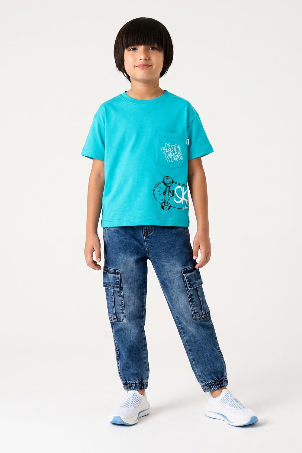 Boys' Skate Vibe Pocket Graphic Tee