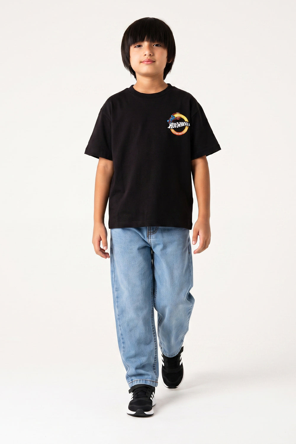 Boys' Hot Wheels Graphic Boxy Tee