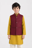 Boy's Maroon Waist Coat