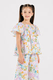 Girls' Multi-Floral Butterfly Set