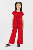 Girls Lace Trimmed Co-Ord Set