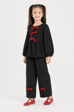 Girls’ Black Co-Ord Set