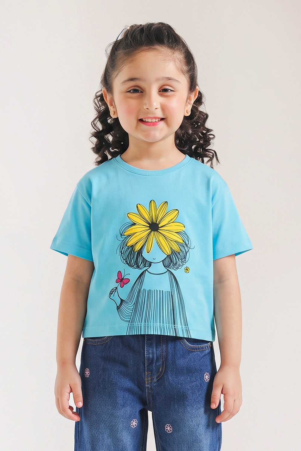 Girls' Flower Crown Tee