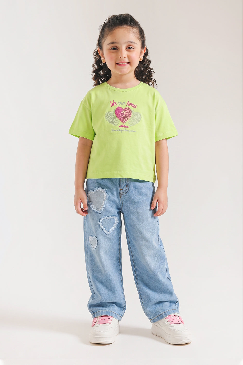Girls' "We Are Here" Graphic Tee