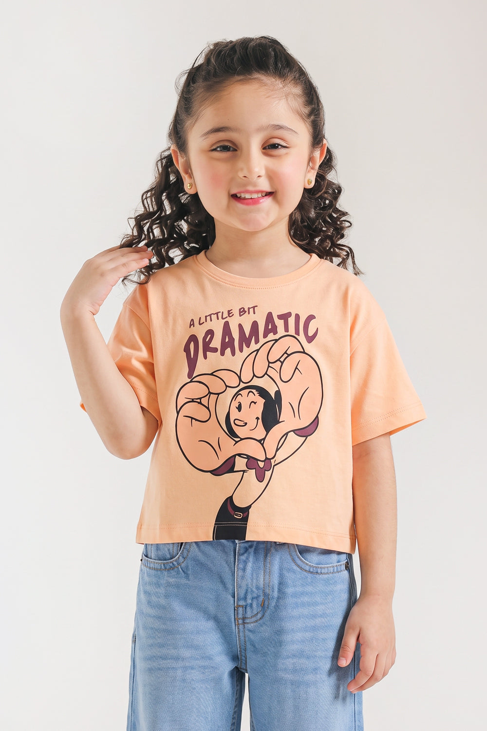 Girls' Dramatic Graphic Tee