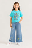 Girls' Graphic Boxy Fit Tee