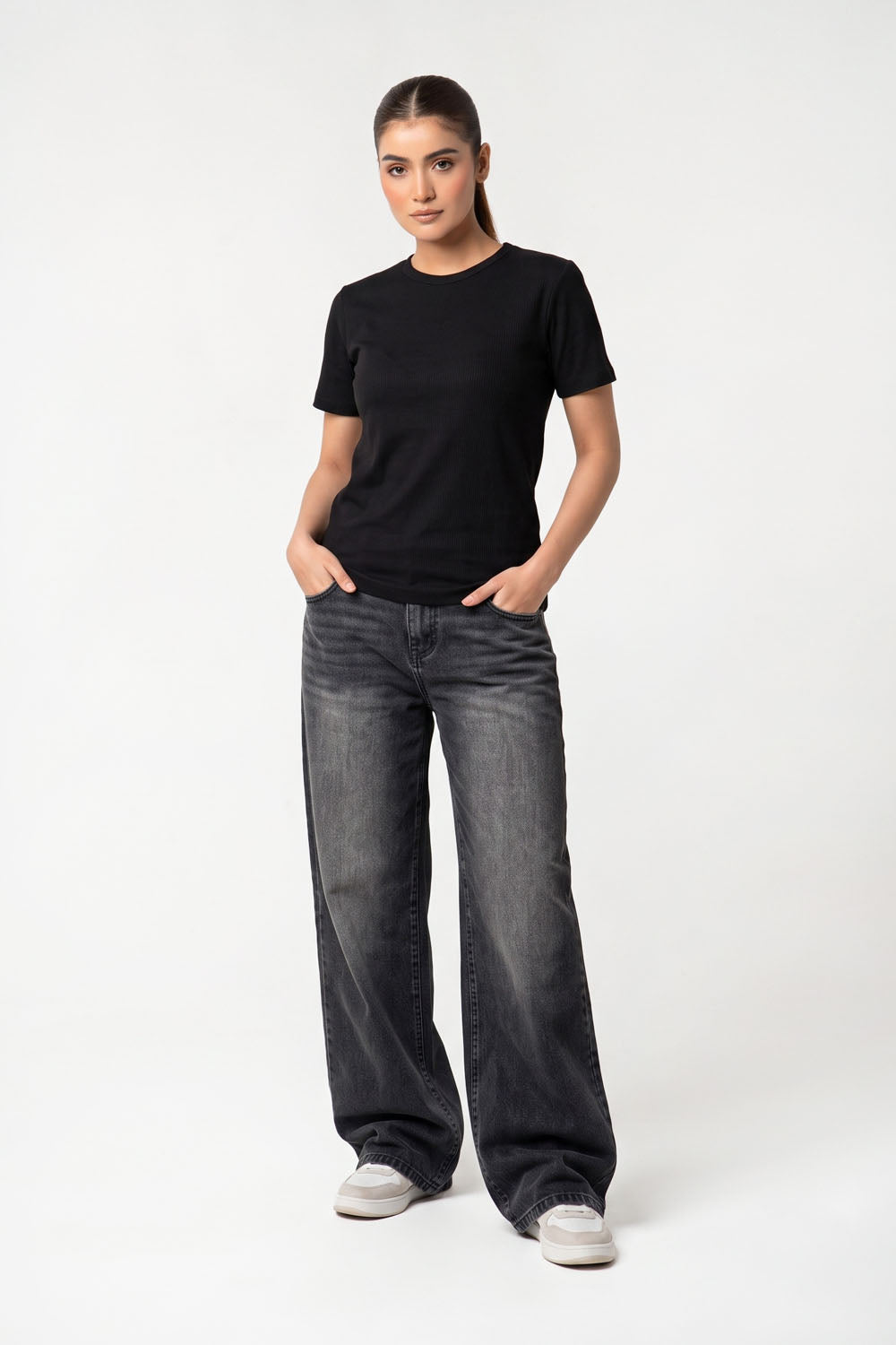 Women's Black Tee