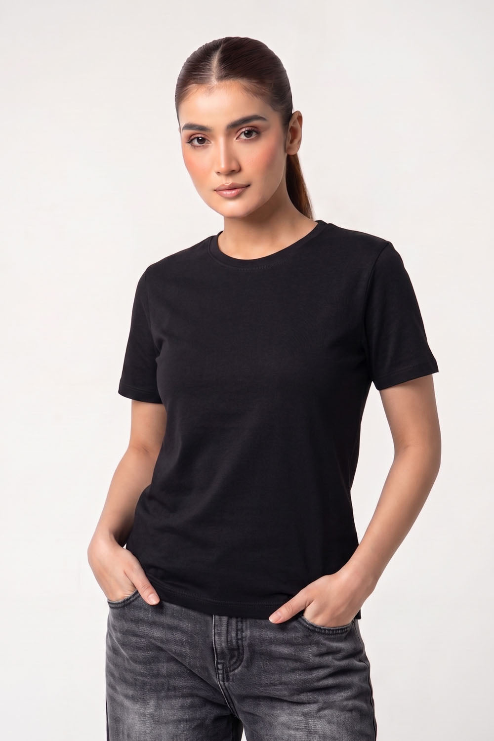 Women's Black Tee