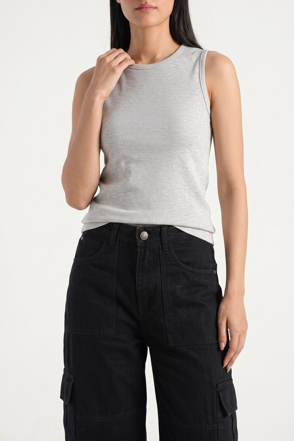 Women's Essential Ribbed Tank Top