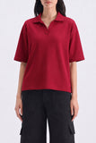 Women's Relaxed Boxy Fit Polo