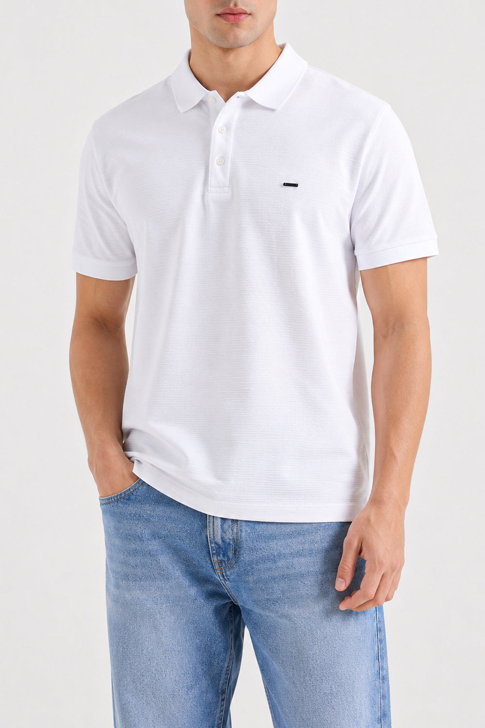 Men's Brave Core Textured Polo