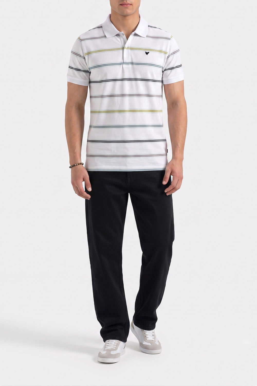 Men's Alpine Striped Polo