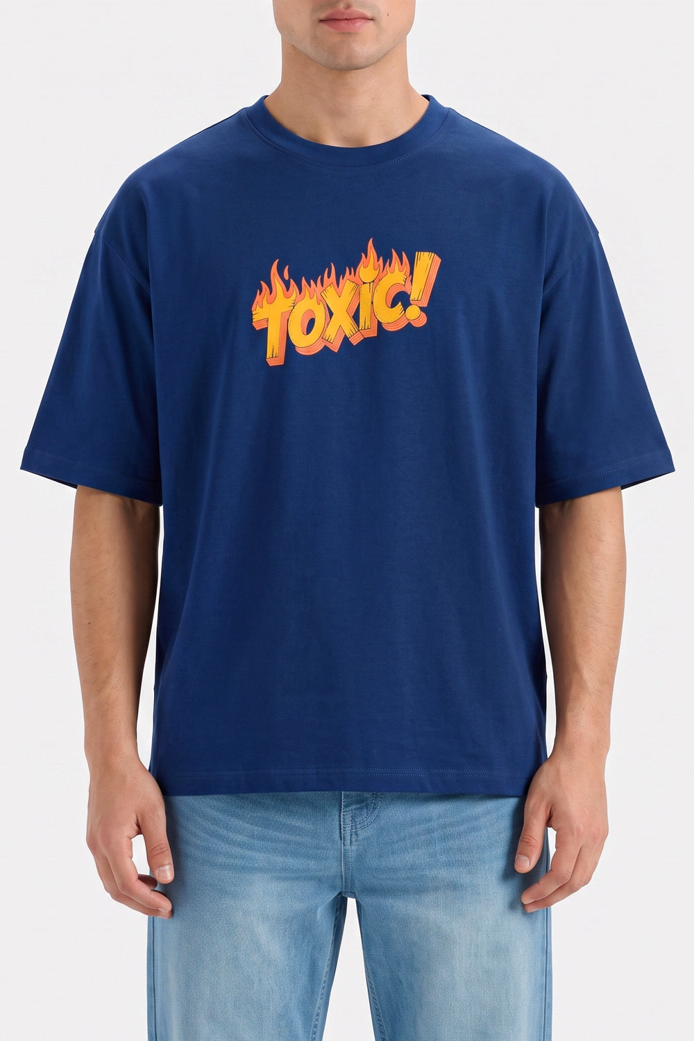 Men's "Toxic" Flame Tee