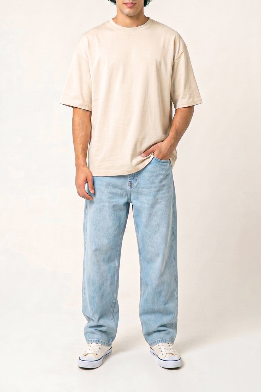 Men's Basic Oversized Tee
