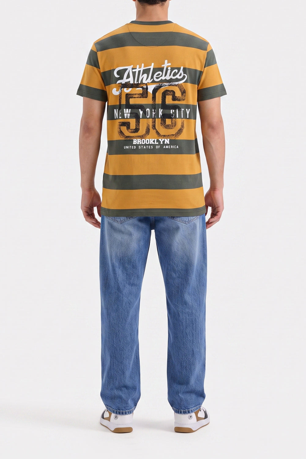 Men's Varsity Striped Jersey Tee