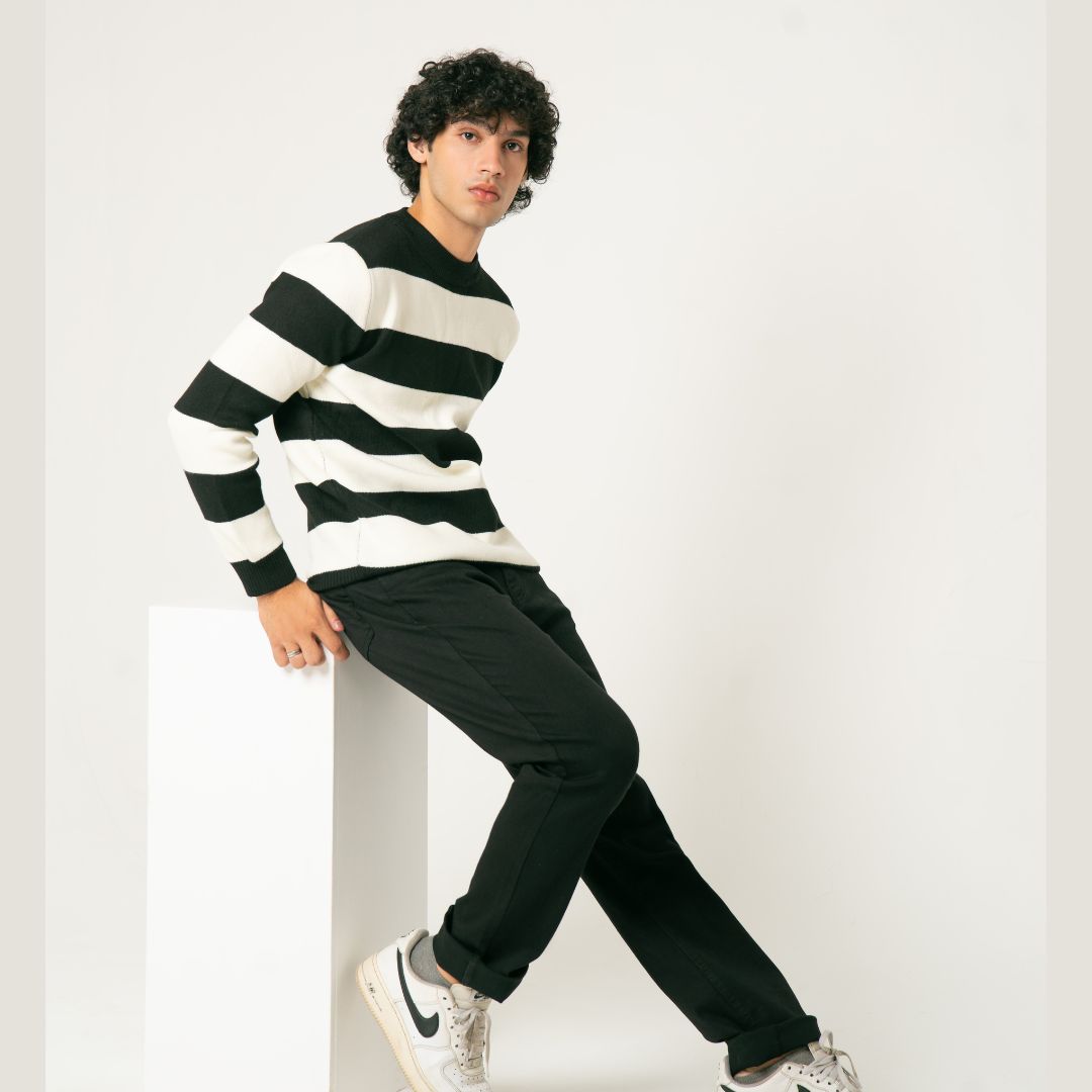 Striped Sweatshirt