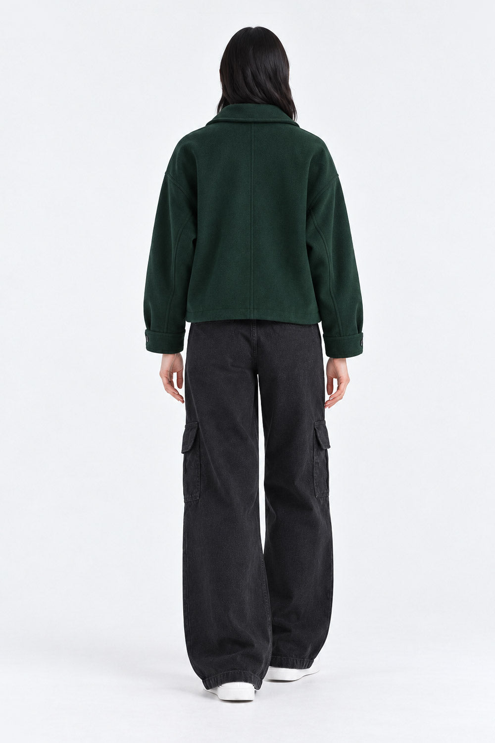 ZIP-UP WOOL JACKET