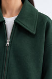 ZIP-UP WOOL JACKET