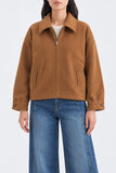 ZIP-UP WOOL JACKET