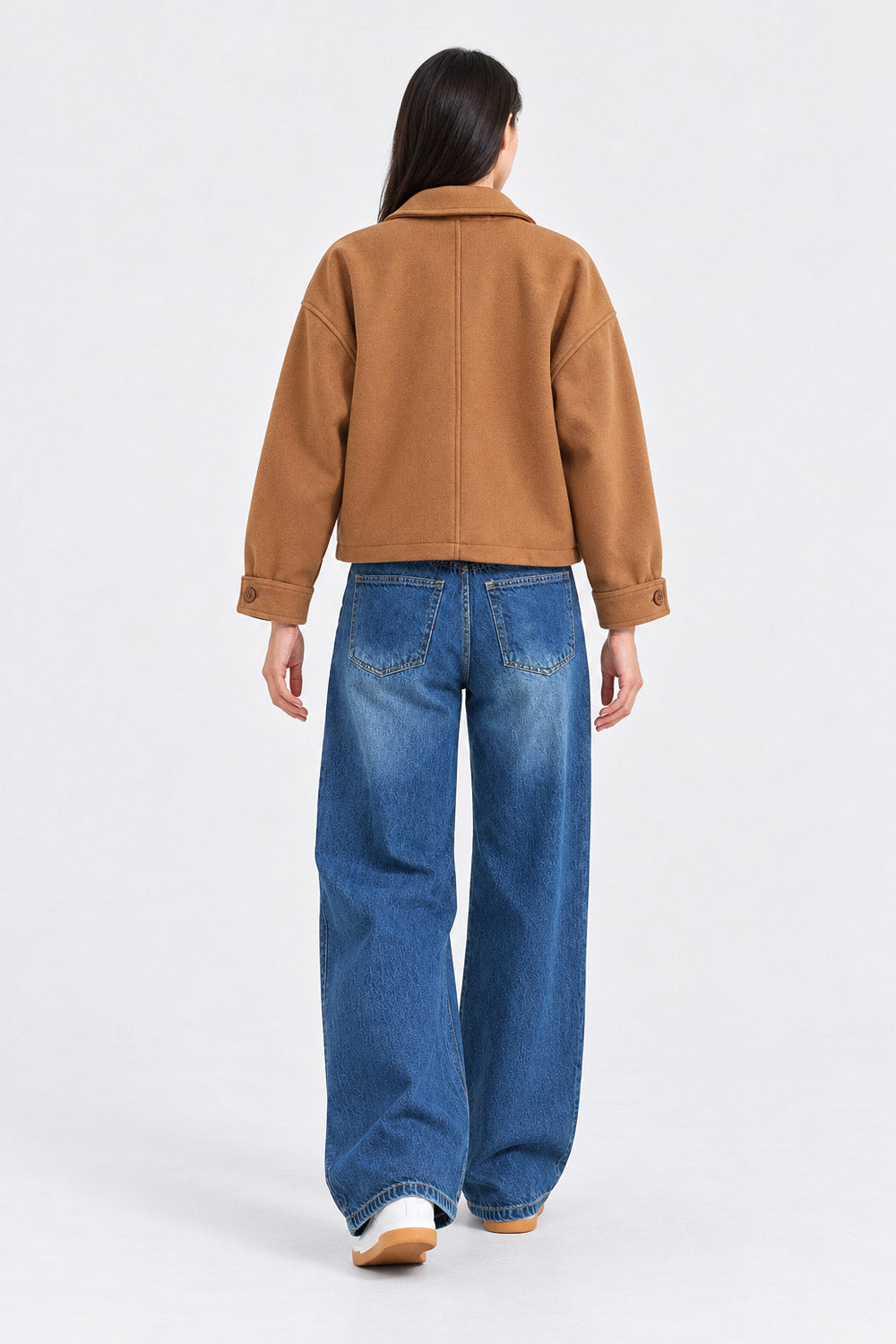 ZIP-UP WOOL JACKET