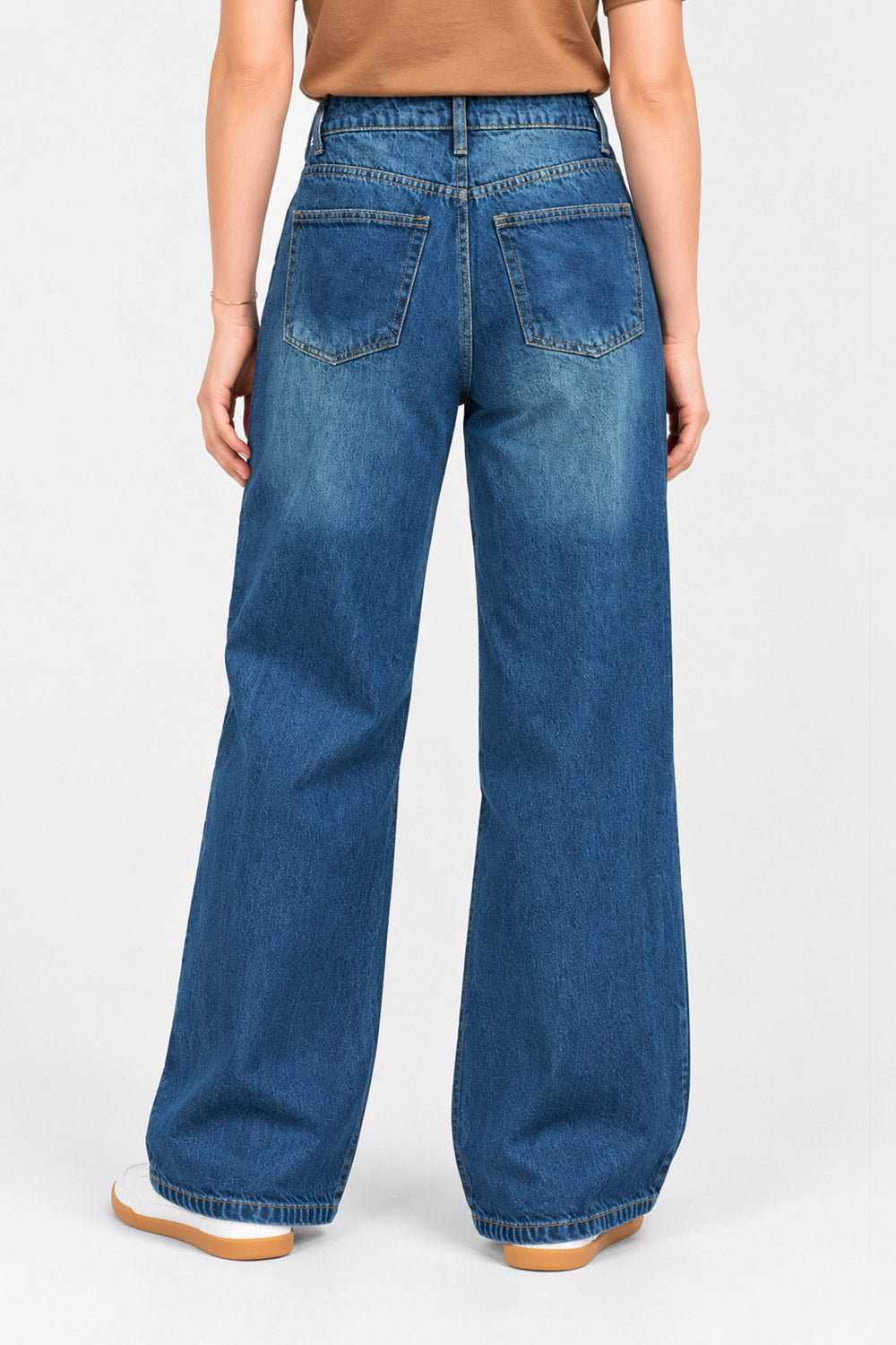 WIDE LEG FIT DENIM