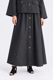 RELAXED FIT SHIRT & SKIRT