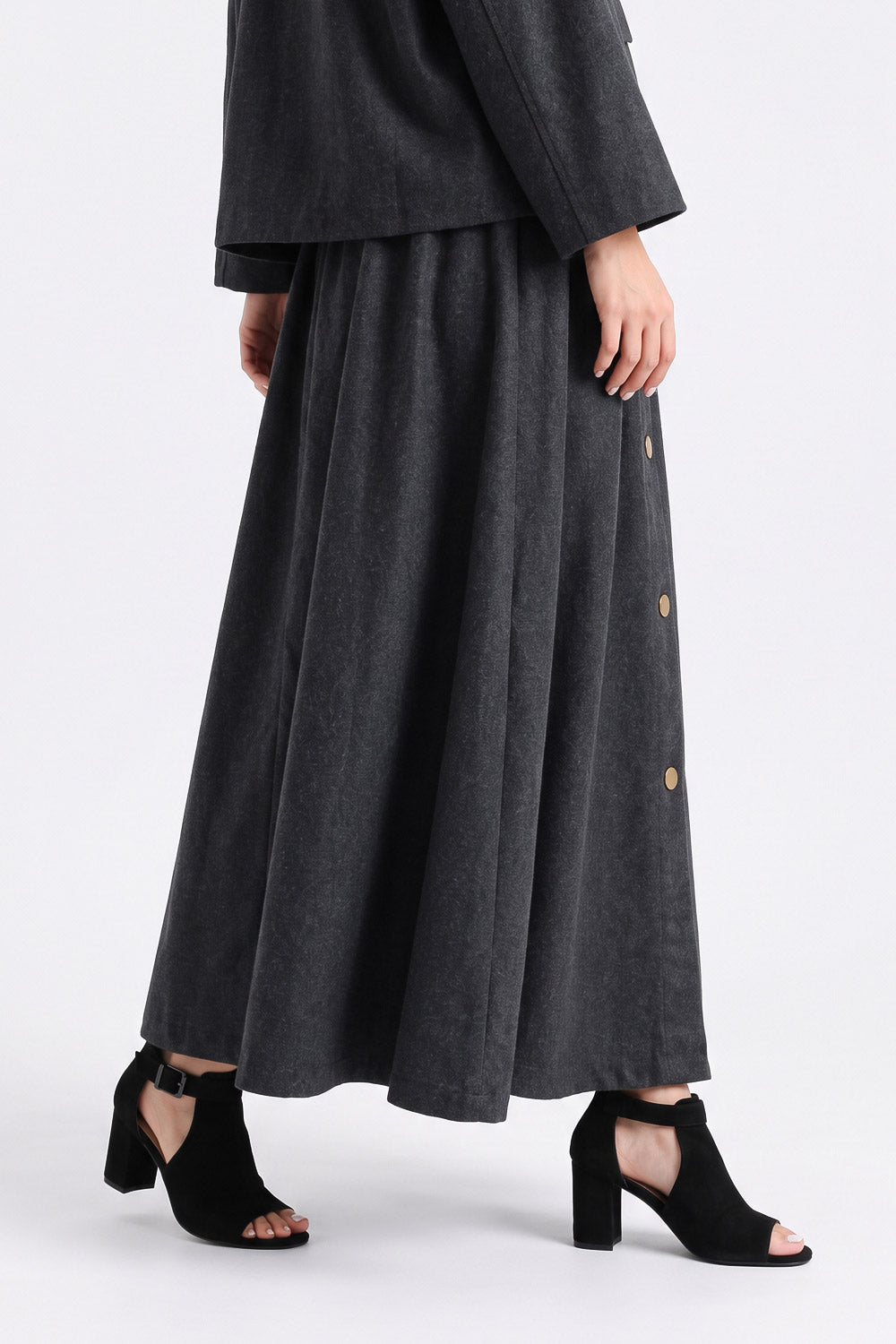 RELAXED FIT SHIRT & SKIRT
