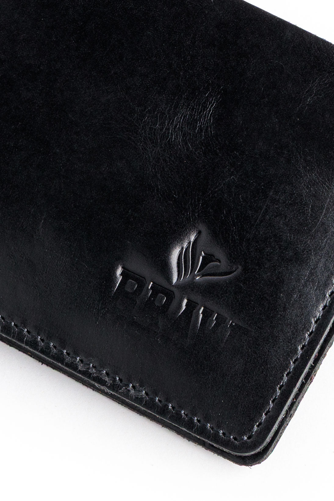 BRAVE Shining Black Leather Wallet