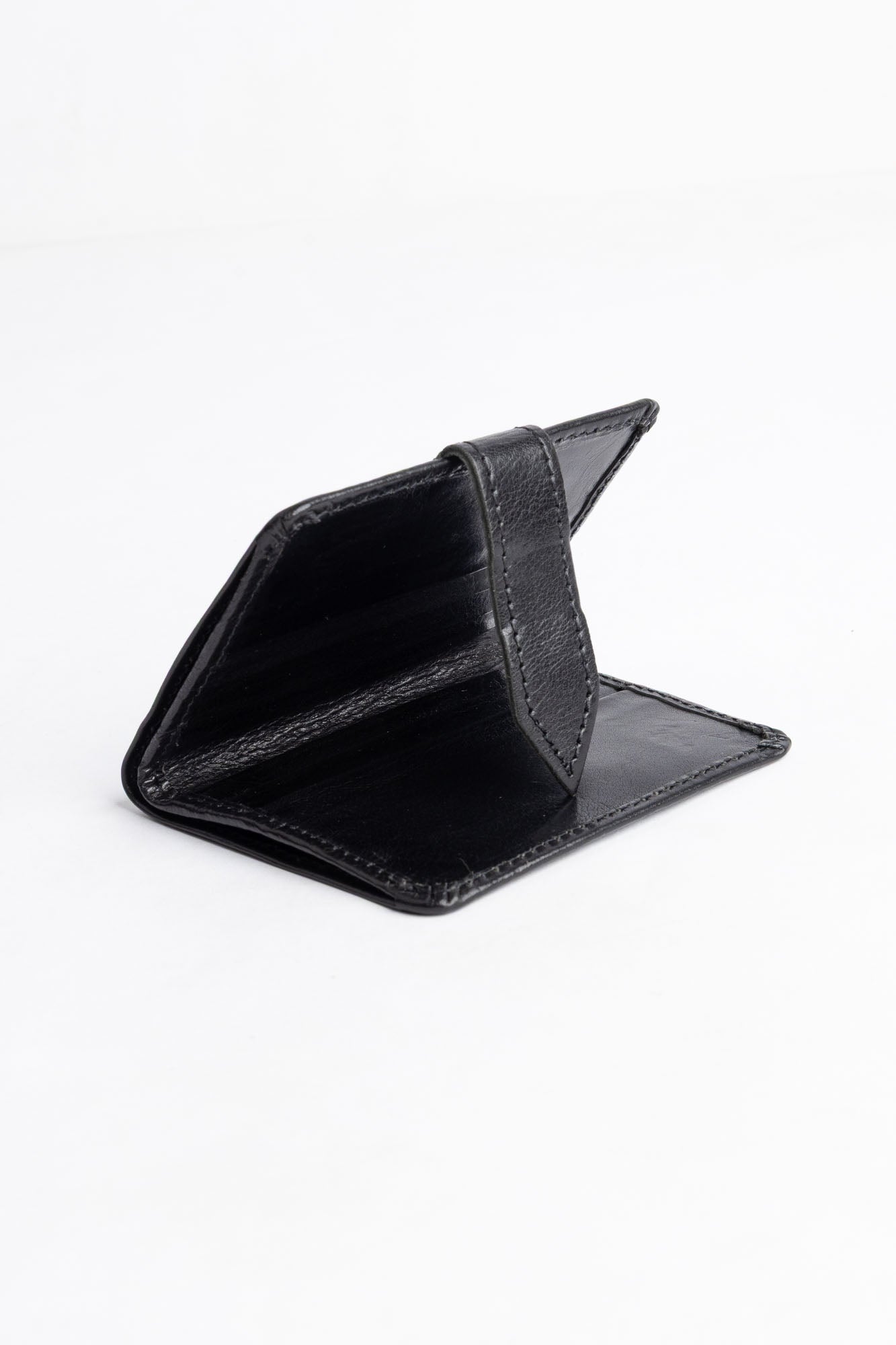 Men's Buckled Strap Leather Wallet