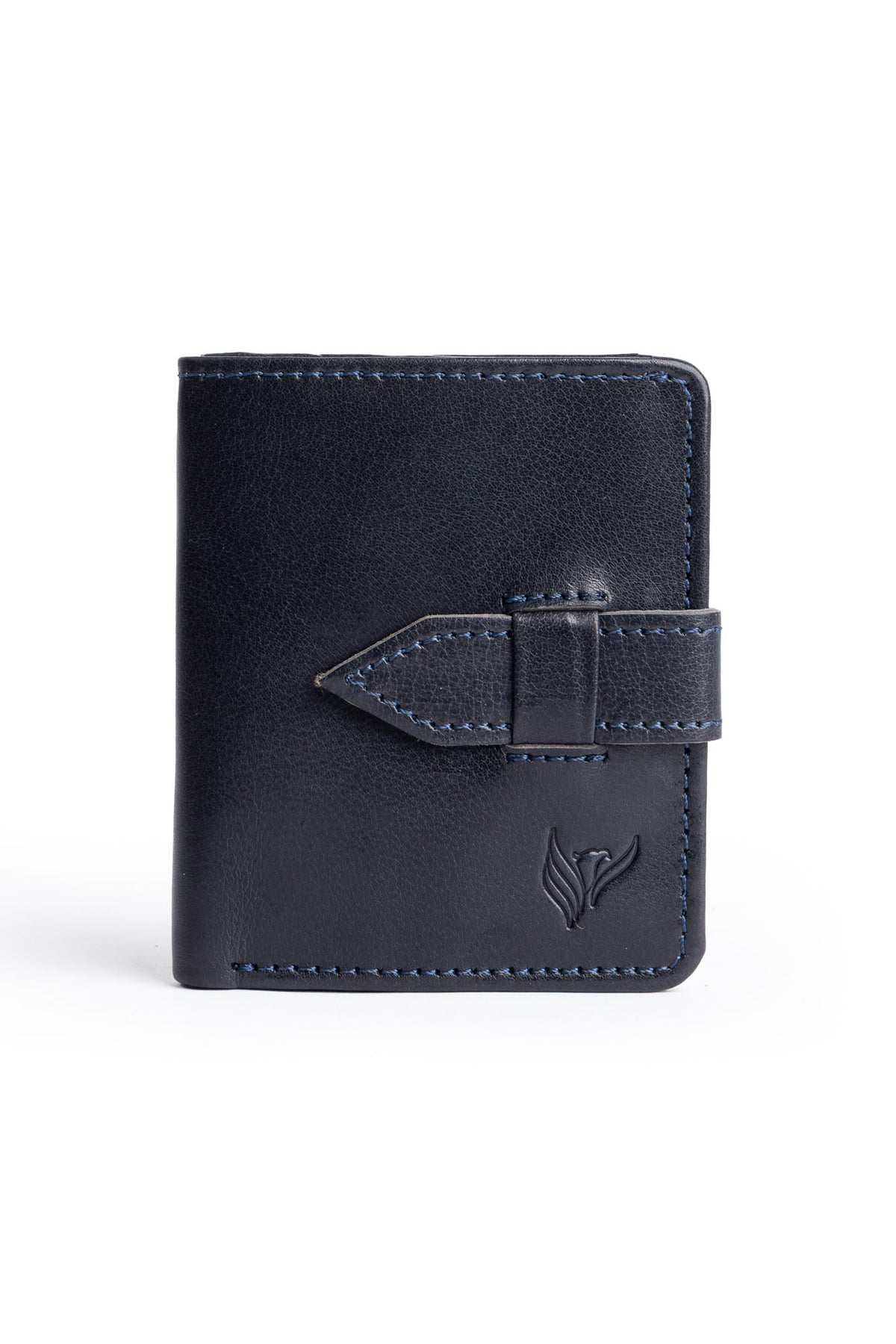 Men's Buckled Strap Leather Wallet