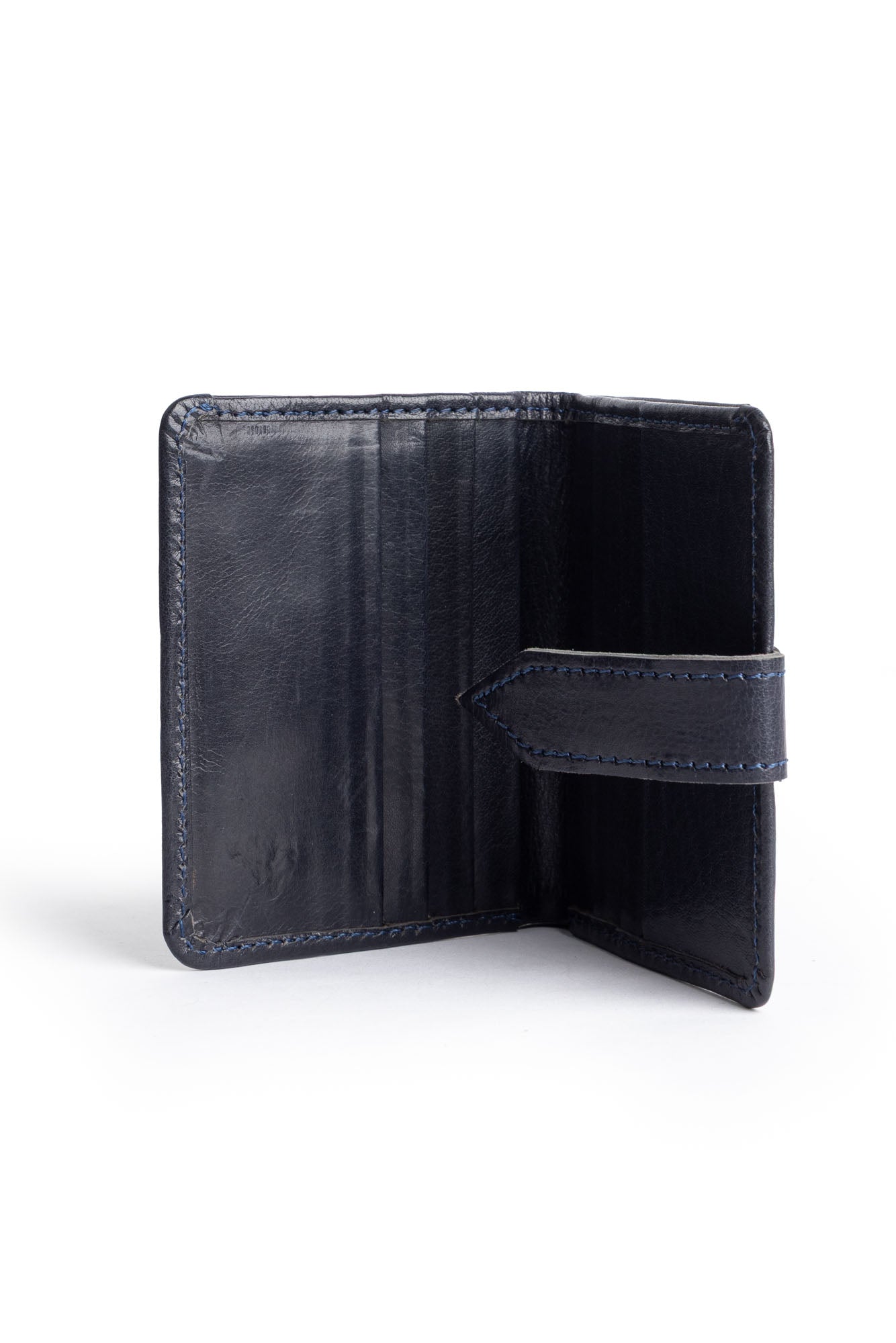 Men's Buckled Strap Leather Wallet