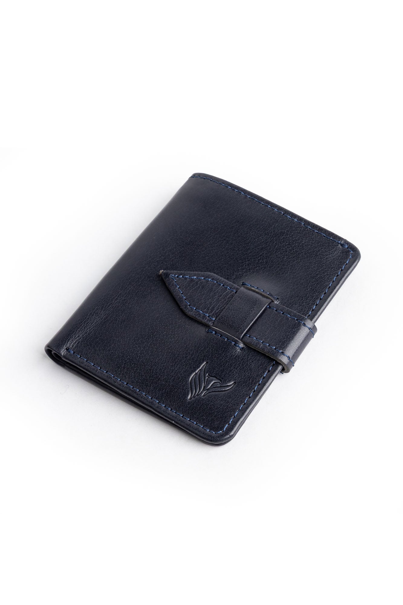 Men's Buckled Strap Leather Wallet