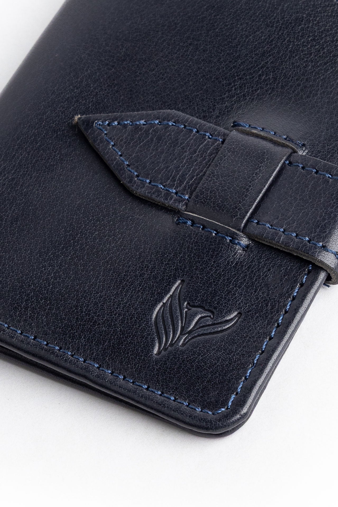 Men's Buckled Strap Leather Wallet